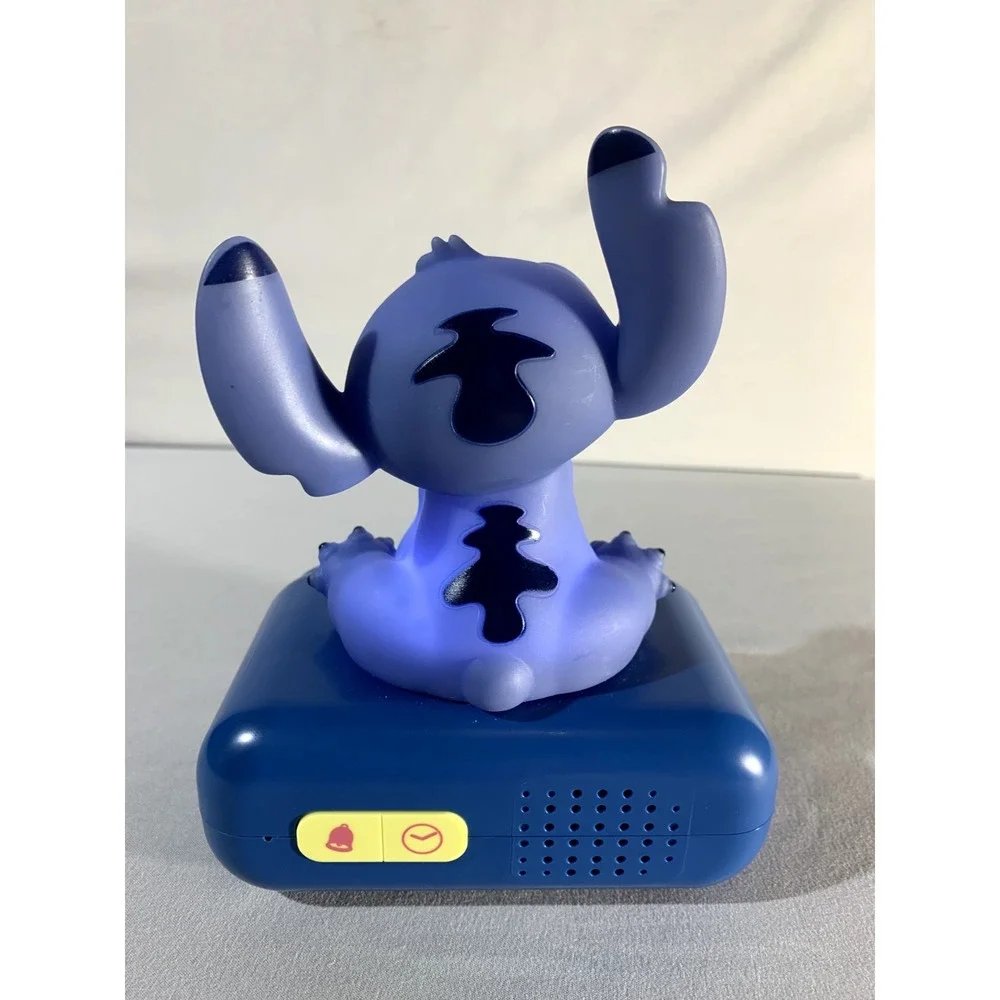 Disney Stitch‎ Alarm Clock Night Light Lexibook Lilo & Stitch Blue Tested RL800D